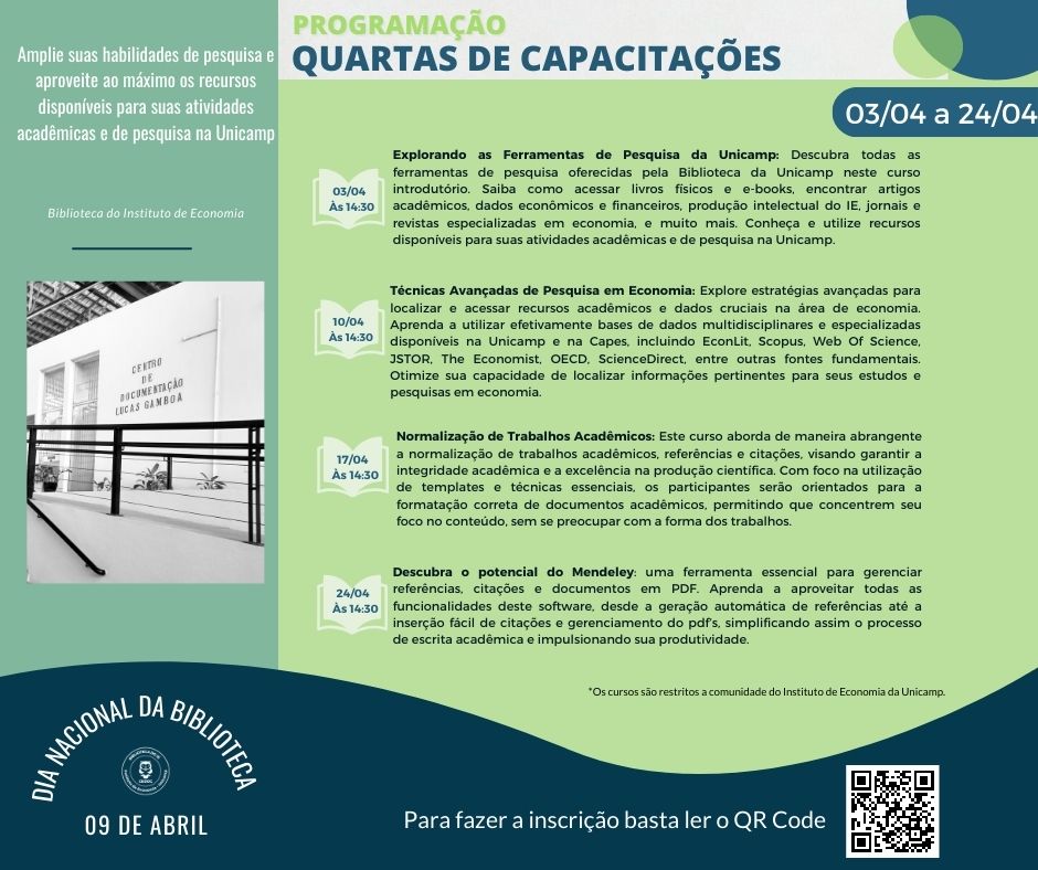 dia nacional da biblioteca programacao